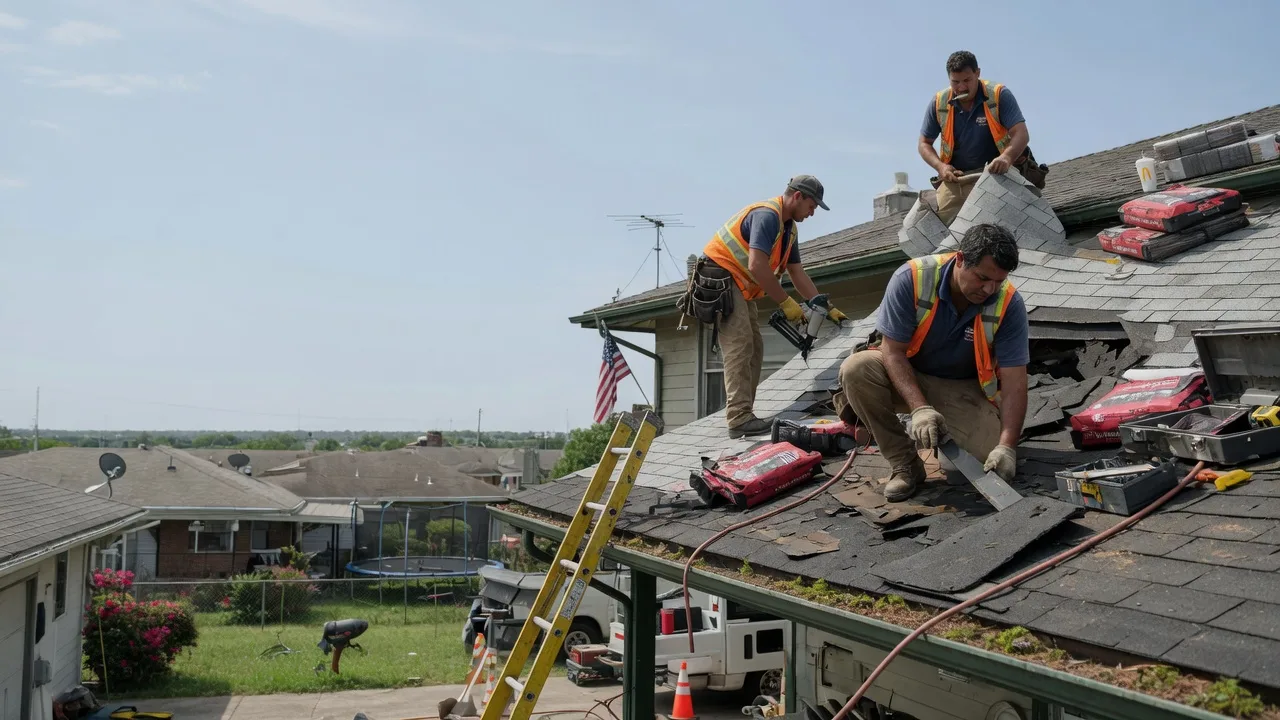 Roof Repair in Penwell, TX near me